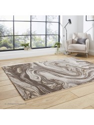 Florence 50031 Marble Beige Silver Rug - Thumbnail - 3