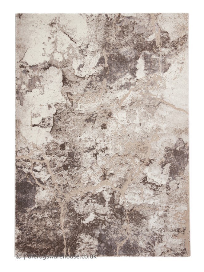 Florence 50032 Marble Beige Silver Rug - 10