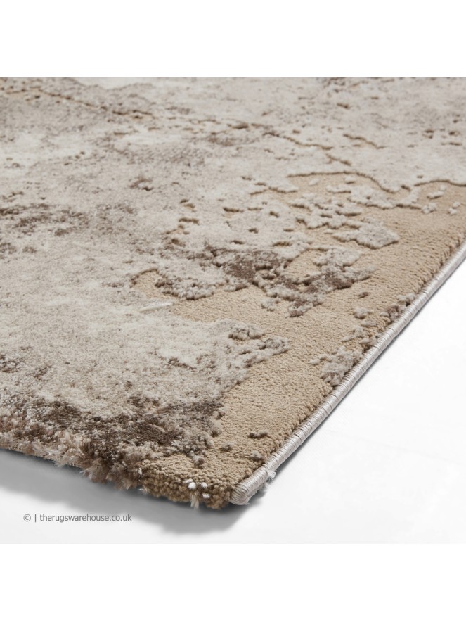 Florence 50032 Marble Beige Silver Rug - 7