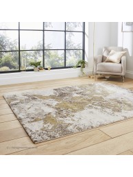 Florence 50033 Marble Beige Gold Rug - Thumbnail - 3