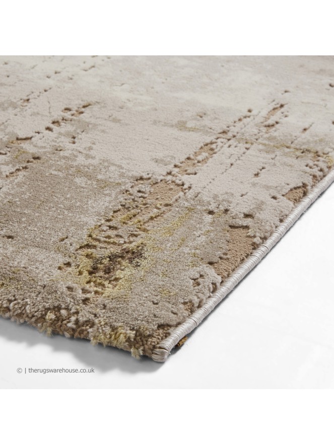 Florence 50034 Distressed Beige Gold Rug - 7