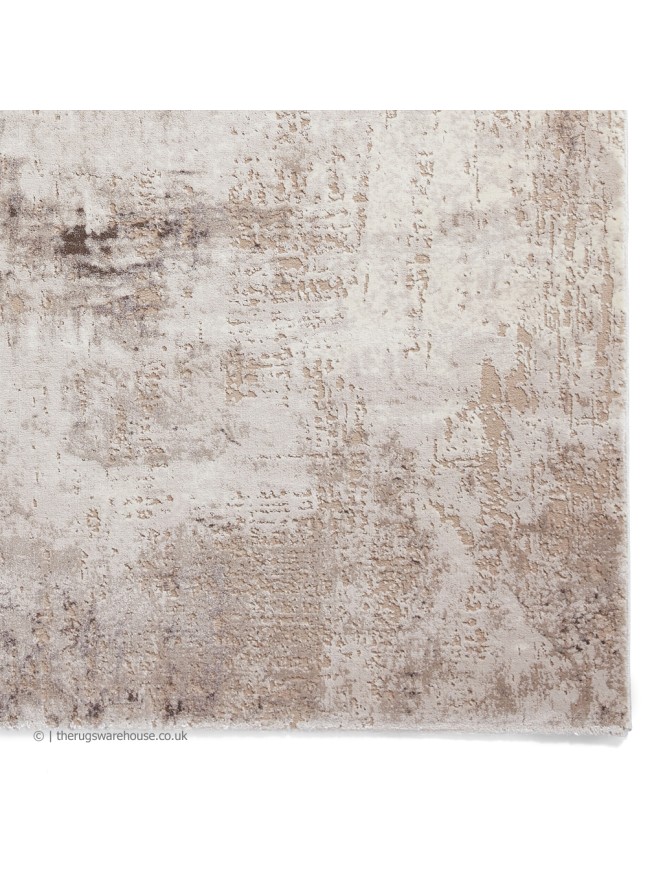 Florence 50034 Distressed Beige Silver Rug - 6