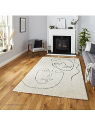 Royal Nomadic Icon Cream Rug - Thumbnail - 2