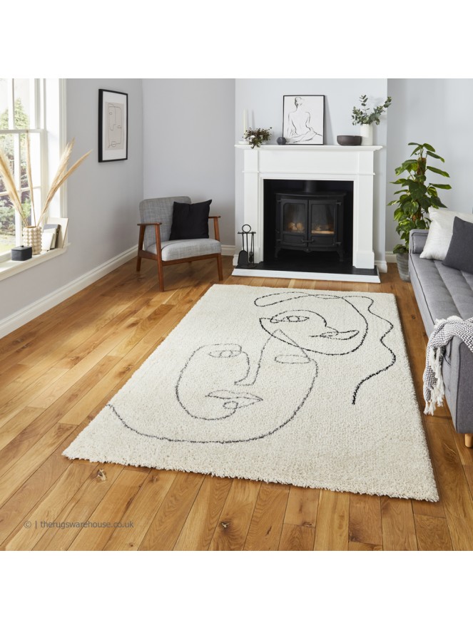 Royal Nomadic Icon Cream Rug - 2