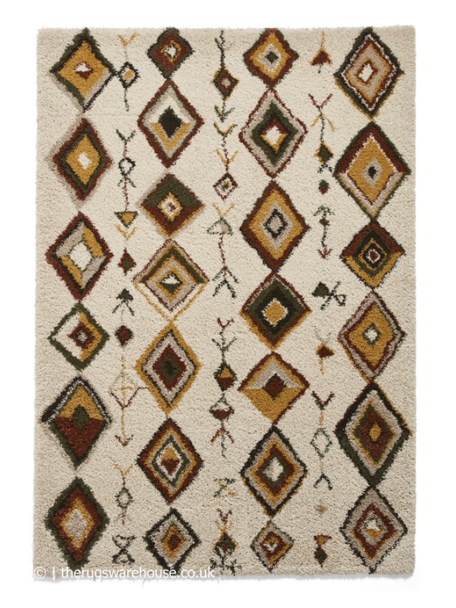 Royal Nomadic Moroccan Beige Rug - 10