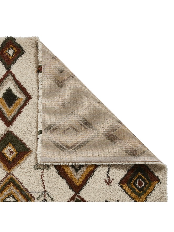 Royal Nomadic Moroccan Beige Rug - 4