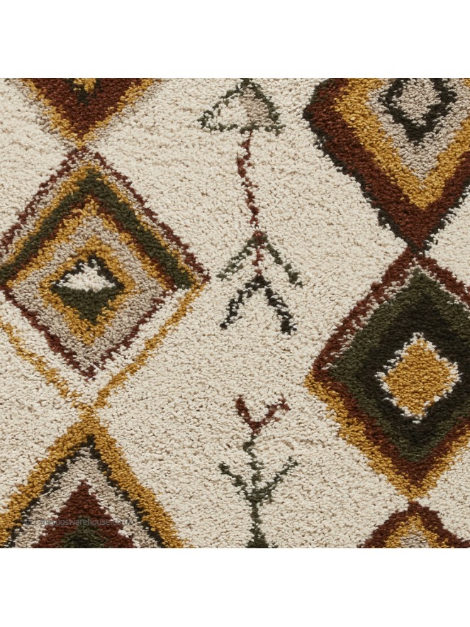 Royal Nomadic Moroccan Beige Rug - 6