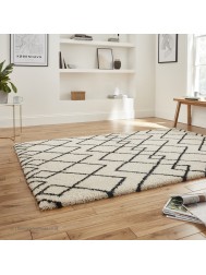 Royal Nomadic Boho Ivory Rug - Thumbnail - 3