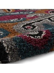 Royal Nomadic Abstract Dark Rug - Thumbnail - 10