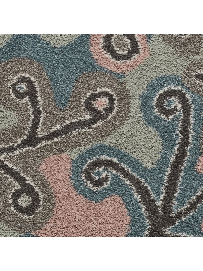 Royal Nomadic Abstract Pastel Rug - 7