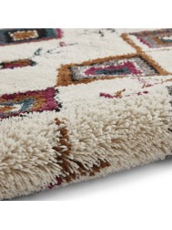 Royal Nomadic Moroccan Cream Rug - Thumbnail - 10