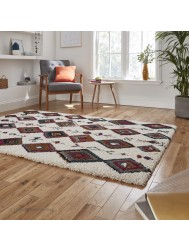 Royal Nomadic Moroccan Cream Rug - Thumbnail - 3