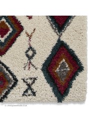 Royal Nomadic Moroccan Cream Rug - Thumbnail - 6