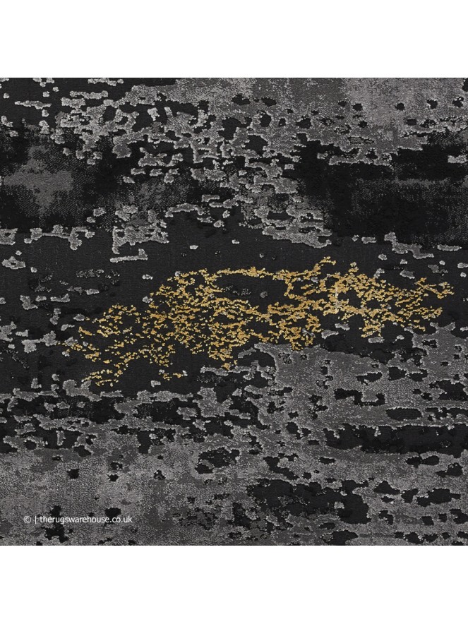 Plume Black Gold Rug - 6