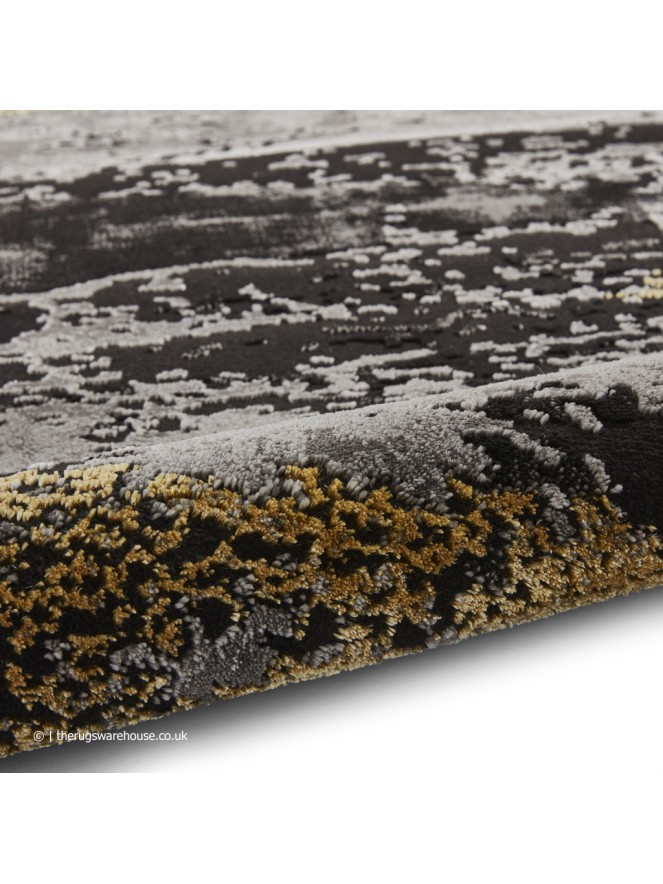 Plume Black Gold Rug - 9