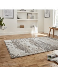 Plume Grey Beige Rug - Thumbnail - 2