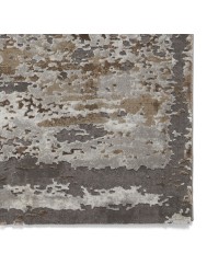 Plume Grey Beige Rug - Thumbnail - 5