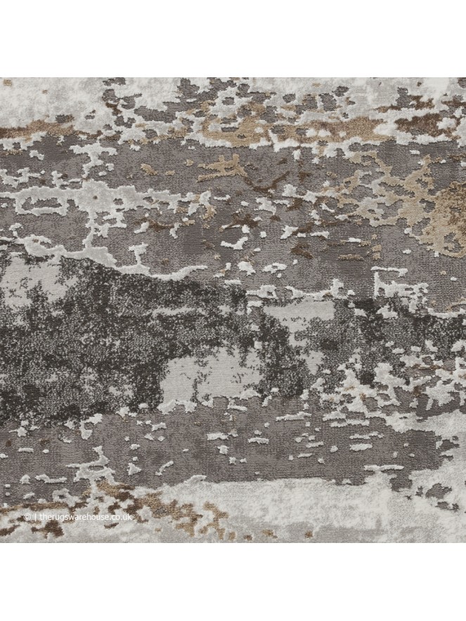 Plume Grey Beige Rug - 6