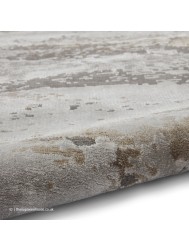 Plume Grey Beige Rug - Thumbnail - 9