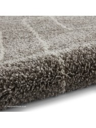 Icon Grey Cream Rug - Thumbnail - 9