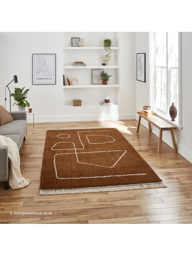 Icon Rust Rug - 2