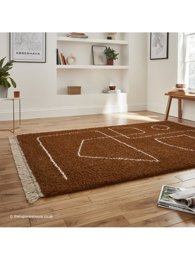 Icon Rust Rug - 3