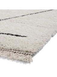 Icon White Black Rug - Thumbnail - 7