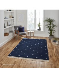 Dotty Navy Rug - Thumbnail - 3