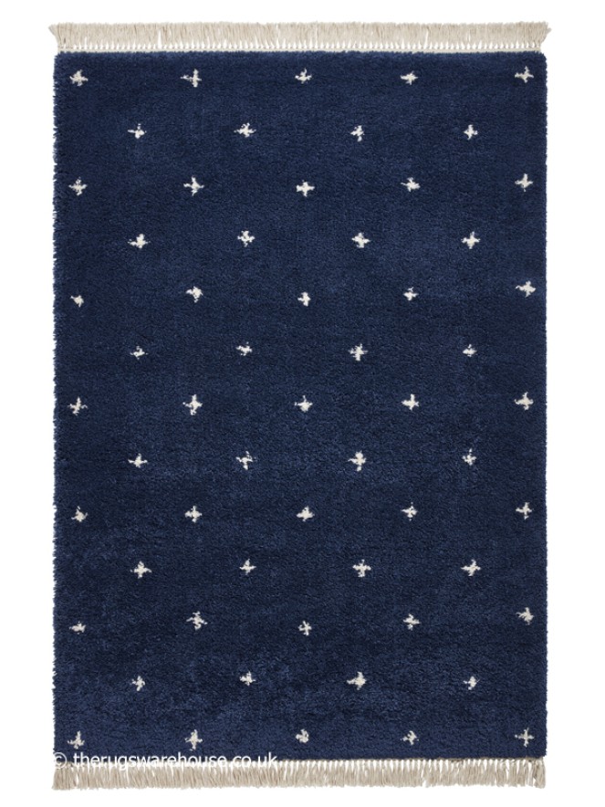 Dotty Navy Rug - 10