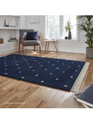 Dotty Navy Rug - Thumbnail - 2