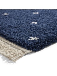 Dotty Navy Rug - Thumbnail - 7