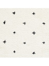 Dotty White Black Rug - Thumbnail - 6