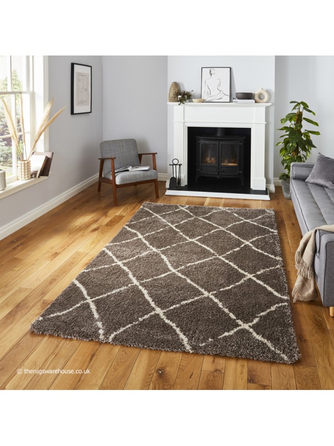 Berber Geo Beige Rug - 2