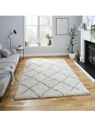 Berber Geo Cream Rug - Thumbnail - 2