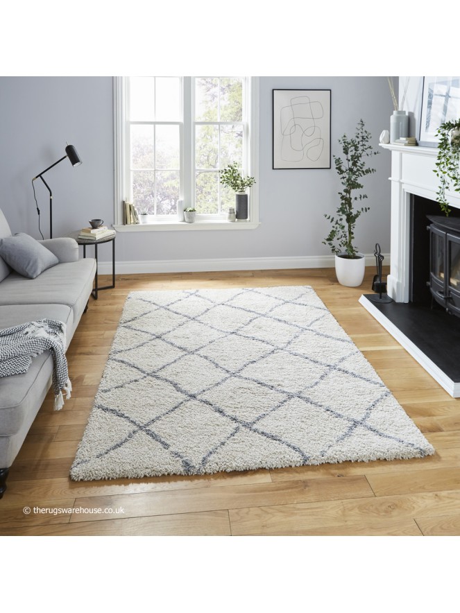 Berber Geo Cream Rug - 2