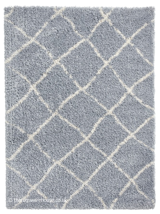 Berber Geo Grey Rug - 9