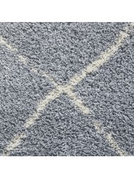 Berber Geo Grey Rug - Thumbnail - 5