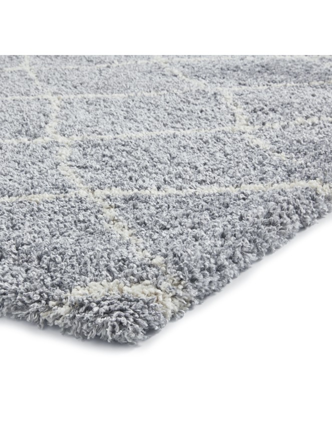 Berber Geo Grey Rug - 6