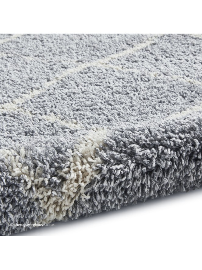 Berber Geo Grey Rug - 8