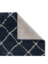 Berber Geo Navy Rug - Thumbnail - 3