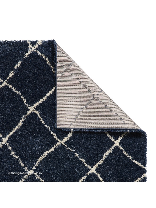 Berber Geo Navy Rug - 3