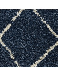 Berber Geo Navy Rug - Thumbnail - 5