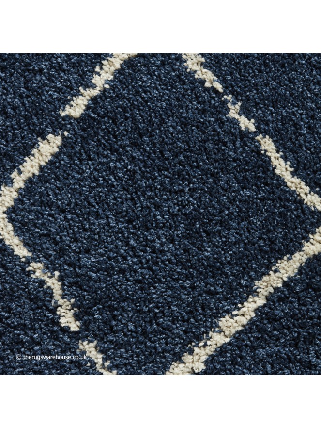 Berber Geo Navy Rug - 5