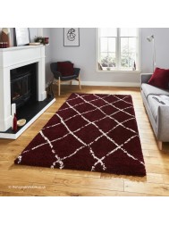 Berber Geo Red Rug - Thumbnail - 2