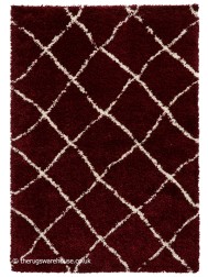 Berber Geo Red Rug - Thumbnail - 9