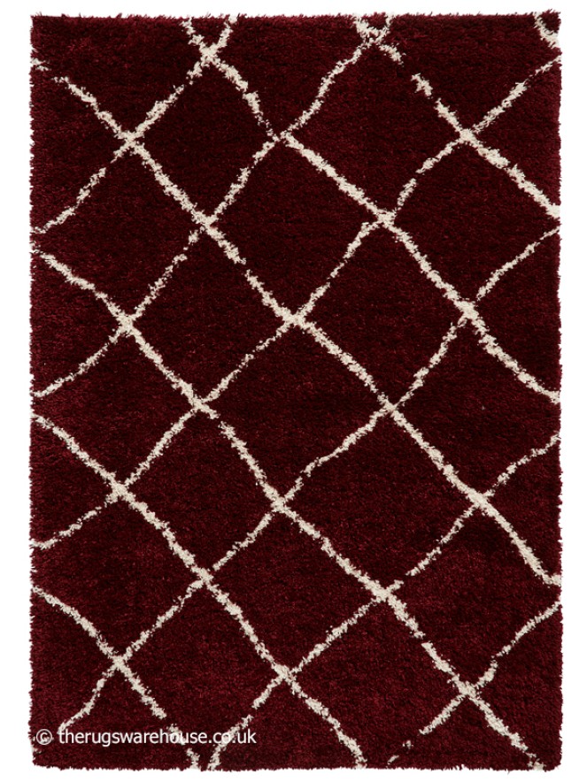 Berber Geo Red Rug - 9