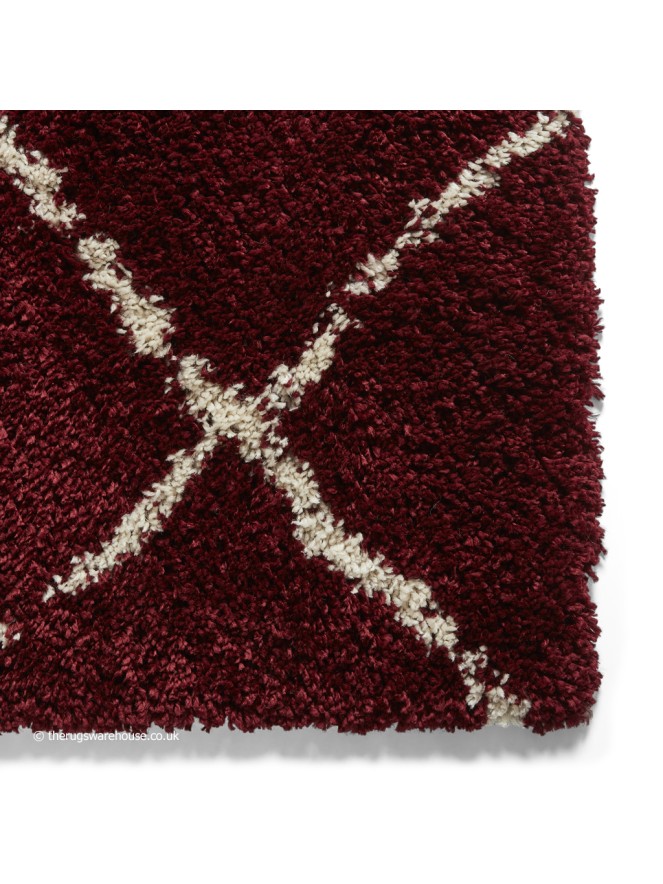 Berber Geo Red Rug - 4