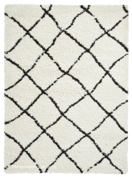 Berber Geo White Rug - Thumbnail - 9