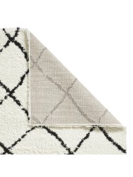 Berber Geo White Rug - Thumbnail - 3