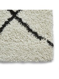 Berber Geo White Rug - Thumbnail - 4